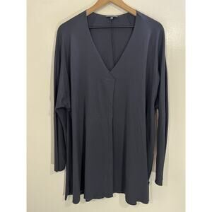 Oska Oversized Tunic Top 5 Lagom Lagenlook Quiet Luxury Minimal Scandi Lounge